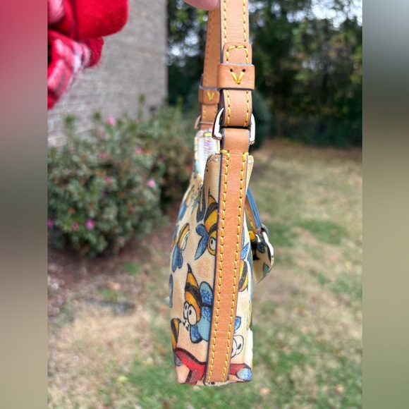 Dooney & Bourke Mini Bee Print Bag EUC - Picture 5 of 9